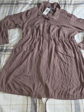 torrid Mauve Utility Anorak Jacket